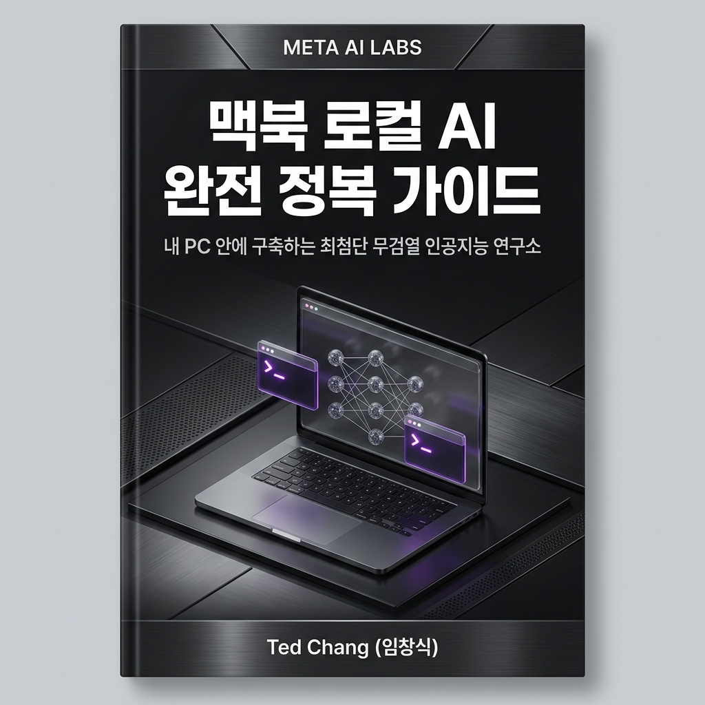 맥북 로컬 AI 완전 정복 가이드 표지
